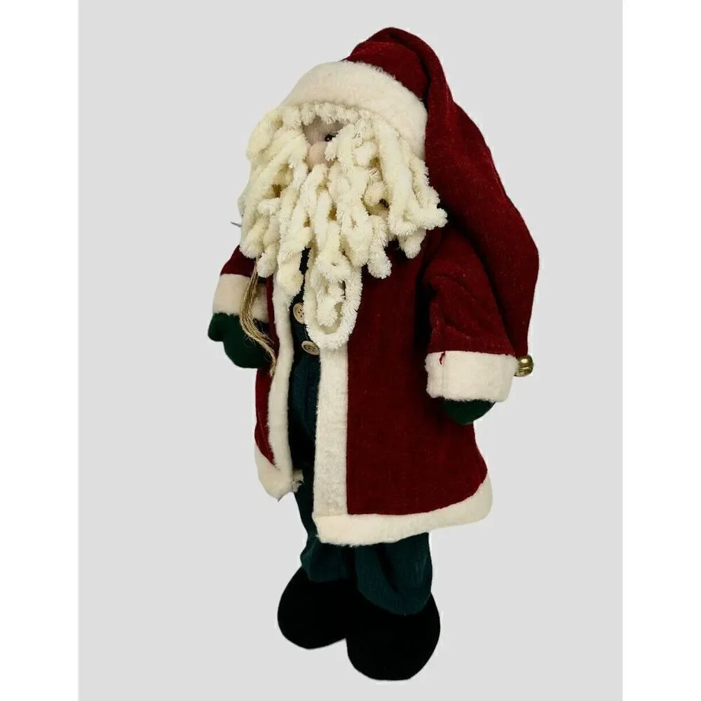 Santa Handmade Farmhouse Country Rustic Christmas Holiday 19” Tall